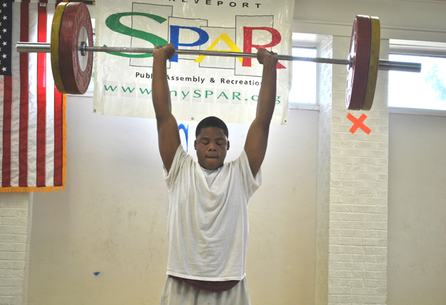 SPAR Weightlifting Vs. Olympian Kendrick J.Farris