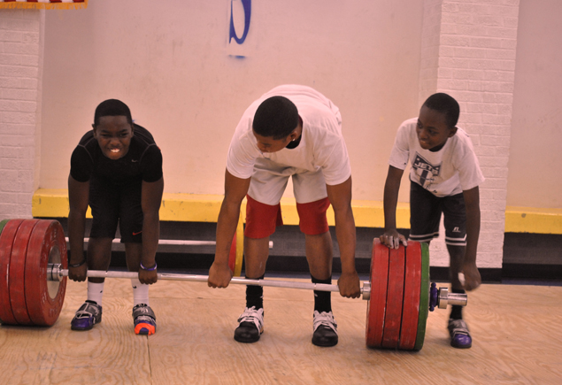 SPAR Weightlifting Vs. Olympian Kendrick J.Farris